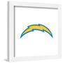 Gallery Pops NFL Los Angeles Chargers - Primary Mark Wall Art-Trends International-Framed Gallery Pops