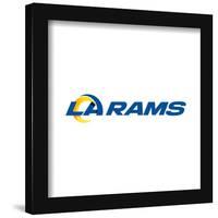 Gallery Pops NFL Los Angeles Rams - Primary Combo Mark Wall Art-Trends International-Framed Gallery Pops