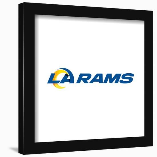 Gallery Pops NFL Los Angeles Rams - Primary Combo Mark Wall Art-Trends International-Framed Gallery Pops