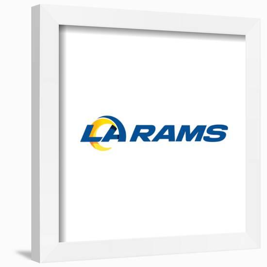 Gallery Pops NFL Los Angeles Rams - Primary Combo Mark Wall Art-Trends International-Framed Gallery Pops