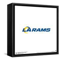 Gallery Pops NFL Los Angeles Rams - Primary Combo Mark Wall Art-Trends International-Framed Stretched Canvas