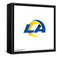 Gallery Pops NFL Los Angeles Rams - Primary Mark Wall Art-Trends International-Framed Stretched Canvas