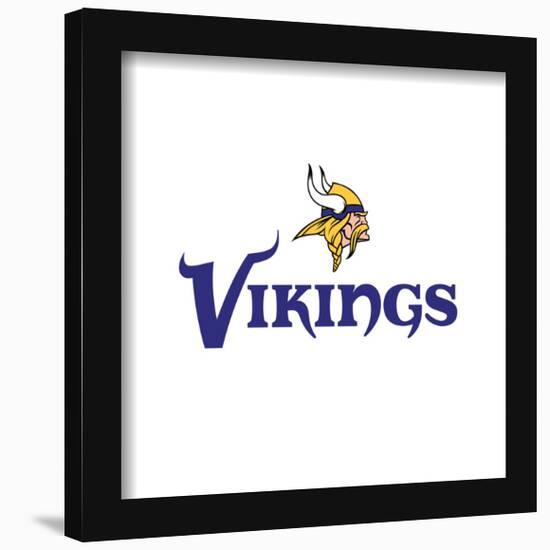 Gallery Pops NFL Minnesota Vikings - Primary Mark Logotype Wall Art-Trends International-Framed Gallery Pops