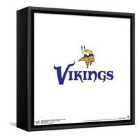 Gallery Pops NFL Minnesota Vikings - Primary Mark Logotype Wall Art-Trends International-Framed Stretched Canvas