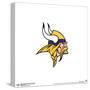 Gallery Pops NFL Minnesota Vikings - Primary Mark Wall Art-Trends International-Stretched Canvas