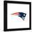 Gallery Pops NFL New England Patriots - Primary Mark Wall Art-Trends International-Framed Gallery Pops