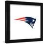 Gallery Pops NFL New England Patriots - Primary Mark Wall Art-Trends International-Framed Gallery Pops