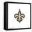Gallery Pops NFL New Orleans Saints - Primary Mark Wall Art-Trends International-Framed Stretched Canvas