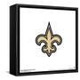 Gallery Pops NFL New Orleans Saints - Primary Mark Wall Art-Trends International-Framed Stretched Canvas