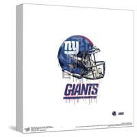 Gallery Pops NFL New York Giants - Drip Helmet Wall Art-Trends International-Stretched Canvas
