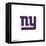 Gallery Pops NFL New York Giants - Primary Mark Wall Art-Trends International-Framed Stretched Canvas