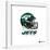 Gallery Pops NFL New York Jets - Drip Helmet Wall Art-Trends International-Framed Gallery Pops