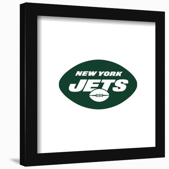 Gallery Pops NFL New York Jets - Primary Mark Wall Art-Trends International-Framed Gallery Pops