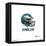 Gallery Pops NFL Philadelphia Eagles - Drip Helmet Wall Art-Trends International-Framed Stretched Canvas