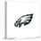 Gallery Pops NFL Philadelphia Eagles - Primary Mark Wall Art-Trends International-Stretched Canvas