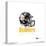 Gallery Pops NFL Pittsburgh Steelers - Drip Helmet Wall Art-Trends International-Stretched Canvas