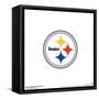 Gallery Pops NFL Pittsburgh Steelers - Primary Mark Wall Art-Trends International-Framed Stretched Canvas