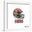Gallery Pops NFL San Francisco 49ers - Drip Helmet Wall Art-Trends International-Framed Gallery Pops