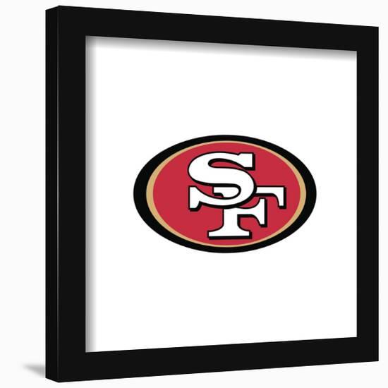Gallery Pops NFL San Francisco 49ers - Primary Mark Wall Art-Trends International-Framed Gallery Pops