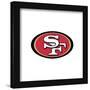 Gallery Pops NFL San Francisco 49ers - Primary Mark Wall Art-Trends International-Framed Gallery Pops