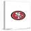 Gallery Pops NFL San Francisco 49ers - Primary Mark Wall Art-Trends International-Stretched Canvas