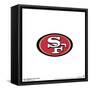 Gallery Pops NFL San Francisco 49ers - Primary Mark Wall Art-Trends International-Framed Stretched Canvas