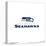Gallery Pops NFL Seattle Seahawks - Primary Mark Logotype Wall Art-Trends International-Stretched Canvas