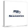 Gallery Pops NFL Seattle Seahawks - Primary Mark Logotype Wall Art-Trends International-Stretched Canvas