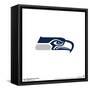 Gallery Pops NFL Seattle Seahawks - Primary Mark Wall Art-Trends International-Framed Stretched Canvas