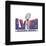 Gallery Pops NFL Super Bowl LVIII - Logo Wall Art-Trends International-Framed Gallery Pops
