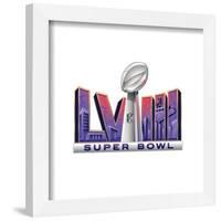 Gallery Pops NFL Super Bowl LVIII - Logo Wall Art-Trends International-Framed Gallery Pops