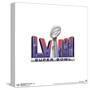 Gallery Pops NFL Super Bowl LVIII - Logo Wall Art-Trends International-Stretched Canvas