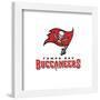 Gallery Pops NFL Tampa Bay Buccaneers - Primary Combo Mark - Vertical Wall Art-Trends International-Framed Gallery Pops
