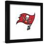 Gallery Pops NFL Tampa Bay Buccaneers - Primary Mark Wall Art-Trends International-Framed Gallery Pops