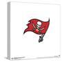 Gallery Pops NFL Tampa Bay Buccaneers - Primary Mark Wall Art-Trends International-Stretched Canvas