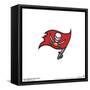 Gallery Pops NFL Tampa Bay Buccaneers - Primary Mark Wall Art-Trends International-Framed Stretched Canvas