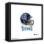 Gallery Pops NFL Tennessee Titans - Drip Helmet Wall Art-Trends International-Framed Stretched Canvas