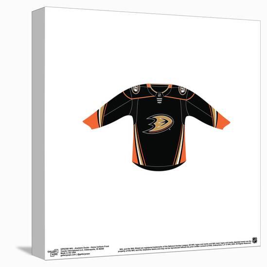 Gallery Pops NHL - Anaheim Ducks - Home Uniform Front Wall Art-Trends International-Stretched Canvas