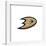 Gallery Pops NHL Anaheim Ducks - Primary Logo Mark Wall Art-Trends International-Framed Gallery Pops