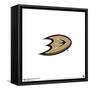 Gallery Pops NHL Anaheim Ducks - Primary Logo Mark Wall Art-Trends International-Framed Stretched Canvas