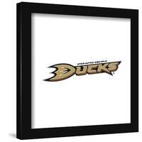 Gallery Pops NHL Anaheim Ducks - Secondary Logo Mark Wall Art-Trends International-Framed Gallery Pops