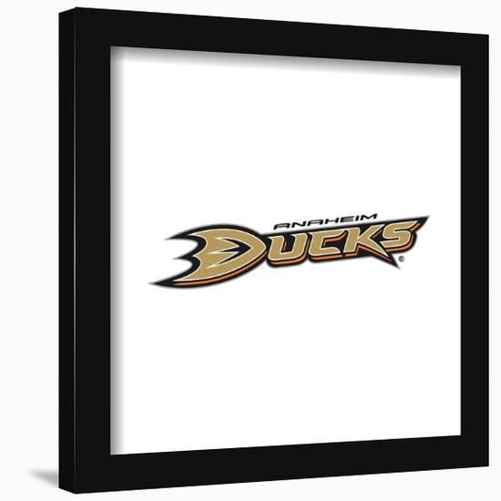 Gallery Pops NHL Anaheim Ducks - Secondary Logo Mark Wall Art-Trends International-Framed Gallery Pops