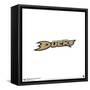 Gallery Pops NHL Anaheim Ducks - Secondary Logo Mark Wall Art-Trends International-Framed Stretched Canvas