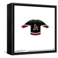 Gallery Pops NHL - Arizona Coyotes - Home Uniform Front Wall Art-Trends International-Framed Stretched Canvas