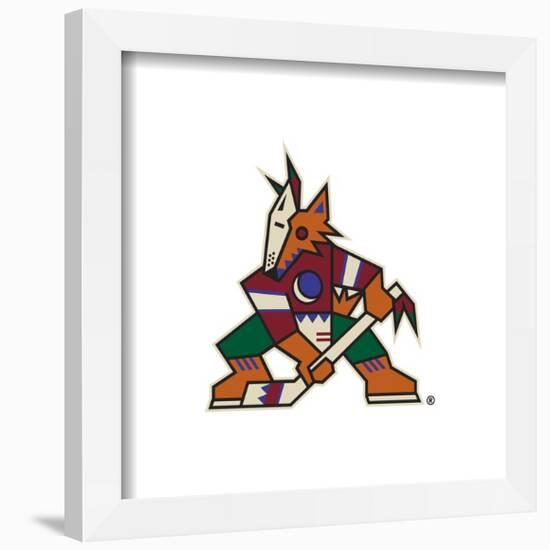 Gallery Pops NHL Arizona Coyotes - Primary Logo Mark Wall Art-Trends International-Framed Gallery Pops