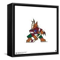 Gallery Pops NHL Arizona Coyotes - Primary Logo Mark Wall Art-Trends International-Framed Stretched Canvas