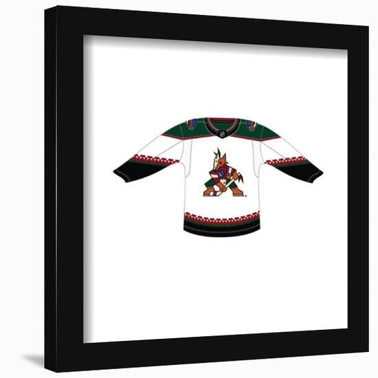 Gallery Pops NHL - Arizona Coyotes - Road Uniform Front Wall Art-Trends International-Framed Gallery Pops