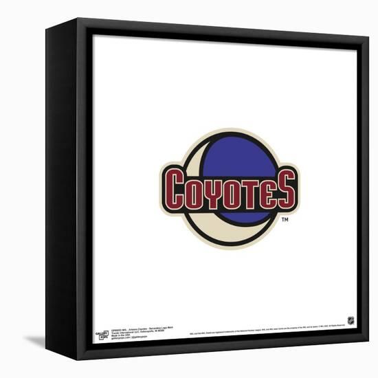 Gallery Pops NHL Arizona Coyotes - Secondary Logo Mark Wall Art-Trends International-Framed Stretched Canvas