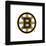 Gallery Pops NHL Boston Bruins - Primary Logo Mark Wall Art-Trends International-Framed Gallery Pops