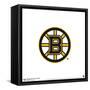 Gallery Pops NHL Boston Bruins - Primary Logo Mark Wall Art-Trends International-Framed Stretched Canvas